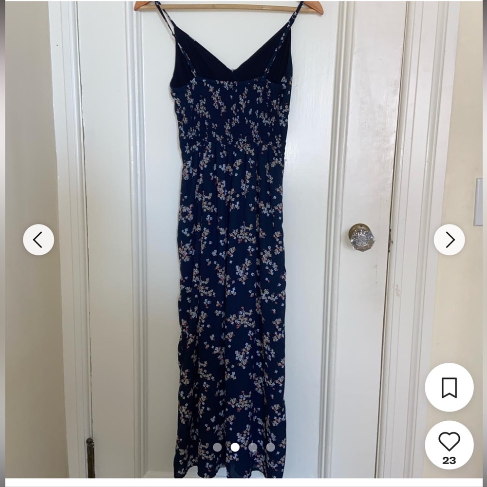 Abercrombie and Fitch Navy Floral Dress